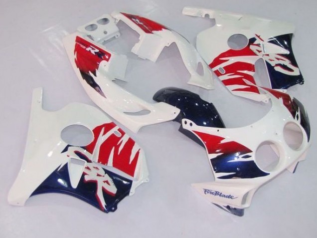 Abs 1988-1989 Red and Blue Honda CBR250RR MC19 Motorcycle Fairing