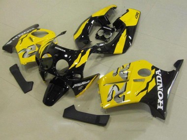 Abs 1988-1989 Yellow Black Honda CBR250RR MC19 Bike Fairings