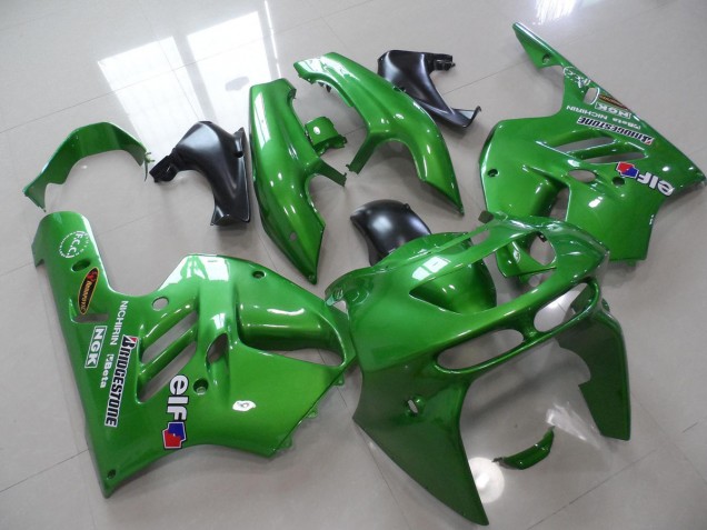 1994-1997 Green Kawasaki ZX9R Bike Fairing Kit