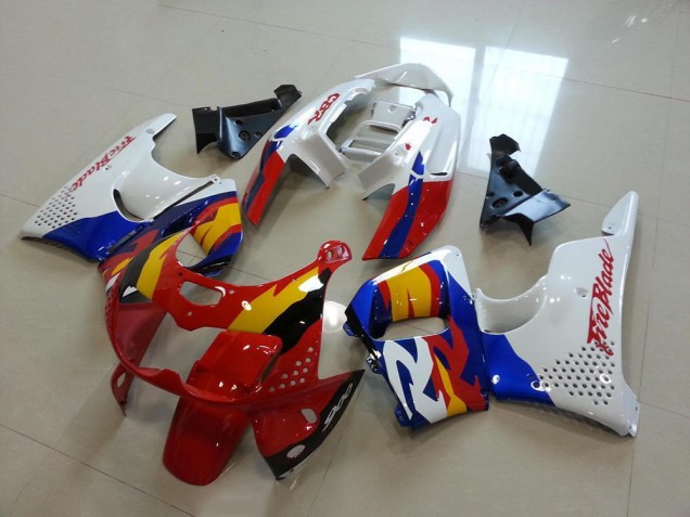 1996-1997 Red White Yellow Honda CBR900RR 893 Replacement Motorcycle Fairings