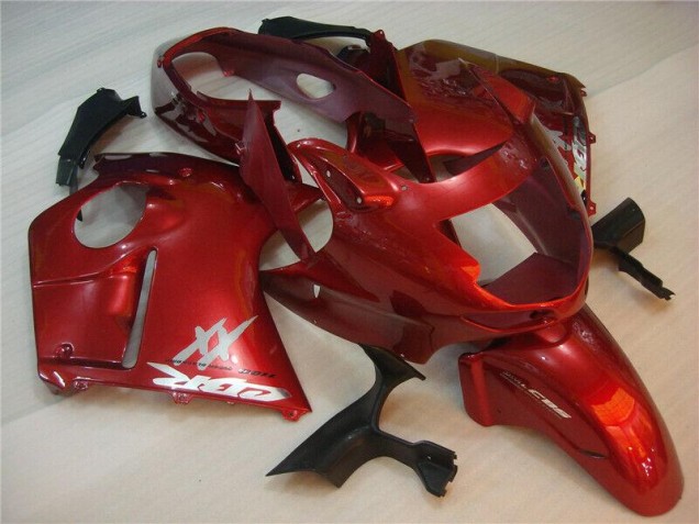 1996-2007 Red Honda CBR1100XX Bike Fairing