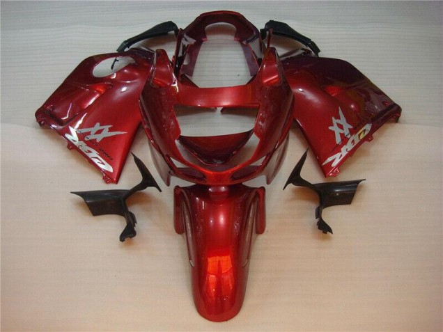 1996-2007 Red Honda CBR1100XX Bike Fairing