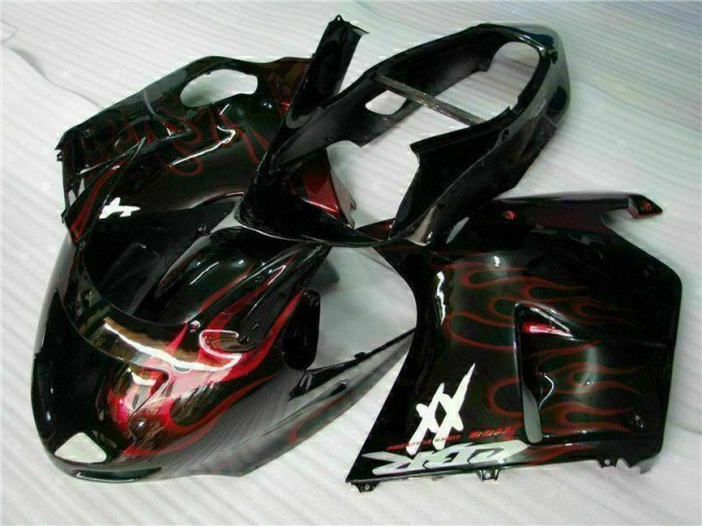 1996-2007 Red Flame Honda CBR1100XX Motorcycle Bodywork