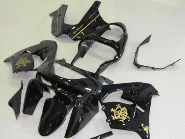 1998-1999 Black Jw Kawasaki ZX9R Bike Fairings