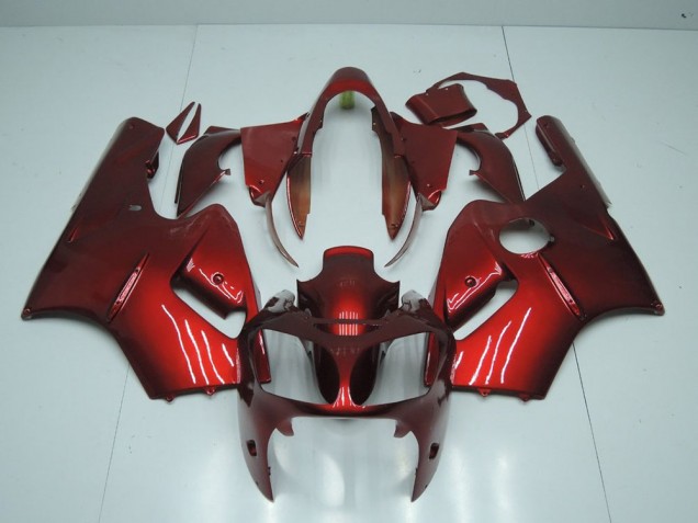 Abs 2000-2001 Red Kawasaki ZX12R Motorbike Fairing