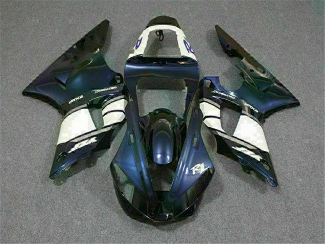 2000-2001 Blue Yamaha YZF R1 Motorcycle Fairing Kits