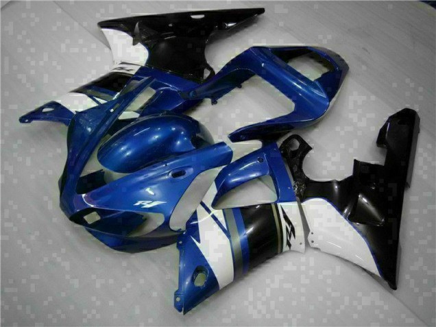 2000-2001 Blue Yamaha YZF R1 Bike Fairing Kit