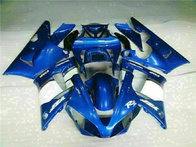 2000-2001 Blue Yamaha YZF R1 Motor Fairings