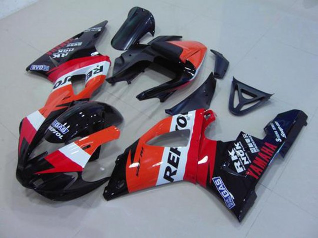 2000-2001 Repsol Yamaha YZF R1 Bike Fairing Kit