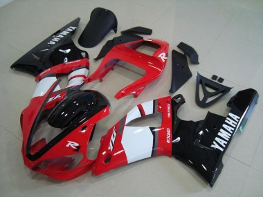 2000-2001 Red Black White Yamaha YZF R1 Moto Fairings