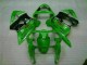 2000-2002 Green Black Kawasaki ZX6R Motor Bike Fairings