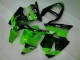 2000-2002 Green Kawasaki ZX6R Motorbike Fairing Kits