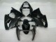 2000-2002 Glossy Black Kawasaki ZX6R Motorbike Fairing Kits