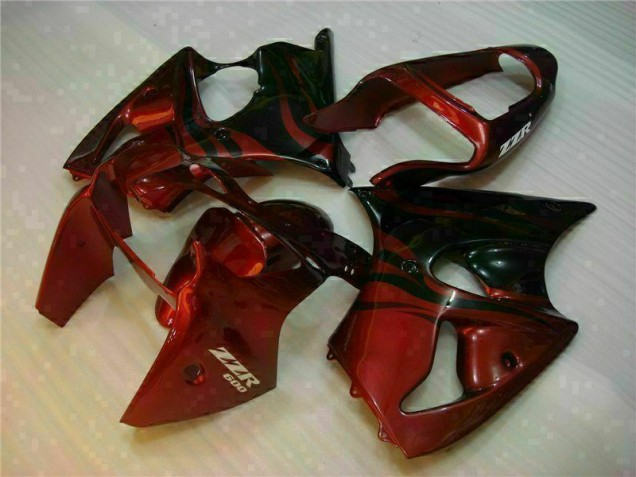 2000-2002 Red Kawasaki ZX6R Motor Fairings