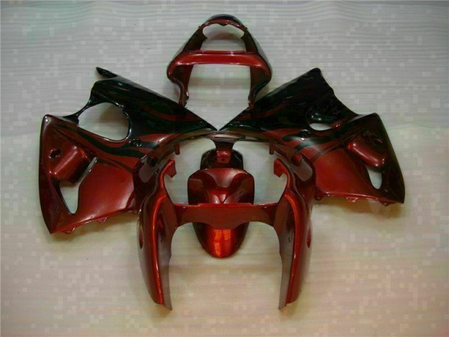 2000-2002 Red Kawasaki ZX6R Motor Fairings