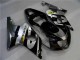 2000-2002 Silver Black Suzuki GSXR 1000 Motor Fairings