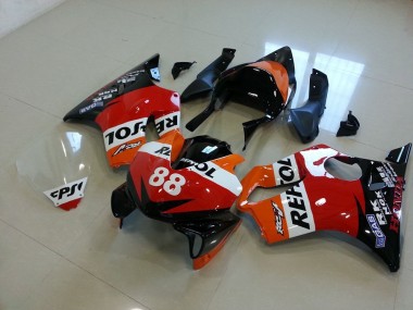 Abs 2001-2003 Race Repsol 88 Honda CBR600 F4i Motorcyle Fairings