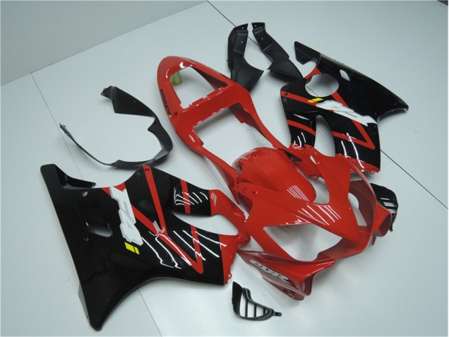 2001-2003 Red Black Honda CBR600 F4i Motorcycle Fairing Kit