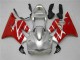 2001-2003 Silver Red Honda CBR600 F4i Bike Fairings