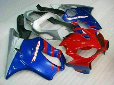 Abs 2001-2003 Blue Red Honda CBR600 F4i Motorbike Fairings