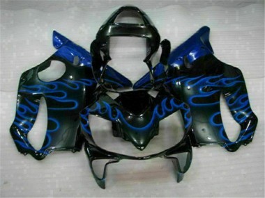 Abs 2001-2003 Blue Flames Honda CBR600 F4i Bike Fairings