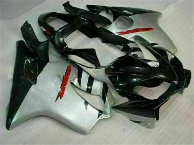 Abs 2001-2003 Black Silver Honda CBR600 F4i Bike Fairing Kit