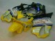 2001-2003 Yellow Silver Nastro Azzurro Honda CBR600 F4i Motorcylce Fairings