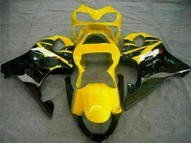 2001-2003 Yellow Black Honda CBR600 F4i Bike Fairings