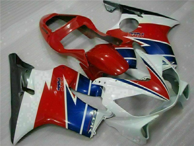 2001-2003 Red White Blue Honda CBR600 F4i Replacement Motorcycle Fairings