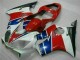 Abs 2001-2003 Red White Blue Honda CBR600 F4i Replacement Motorcycle Fairings