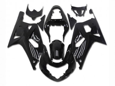 Abs 2001-2003 Black Suzuki GSXR 600/750 Motor Fairings