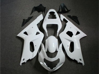 Abs 2001-2003 White Suzuki GSXR 600/750 Motorcycle Fairing