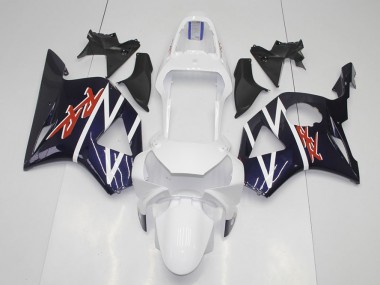 2002-2003 Dark Blue White Honda CBR900RR 954 Motorcycle Replacement Fairings