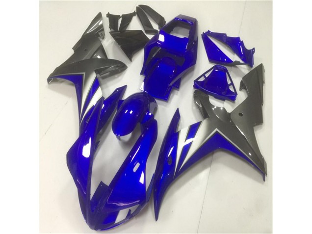 Abs 2002-2003 Blue Grey Yamaha YZF R1 Motorcycle Fairings