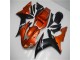 Abs 2002-2003 Orange Black Yamaha YZF R1 Bike Fairings