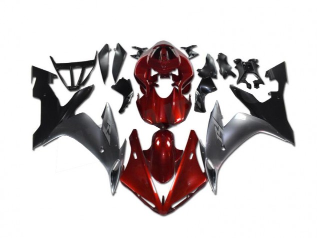 2002-2003 Red Grey Black Yamaha YZF R1 Motorcyle Fairings