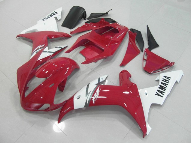 2002-2003 Red White Yamaha YZF R1 Bike Fairings