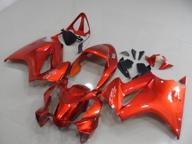 2002-2013 Red Honda VFR800 Bike Fairing Kit