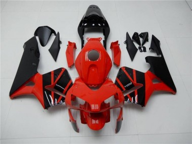 2003-2004 Red Black Honda CBR600RR Motor Bike Fairings