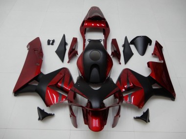 2003-2004 Red Black Honda CBR600RR Motor Fairings