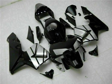 2003-2004 Glossy Black Honda CBR600RR Motorbike Fairing Kits