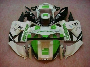 2003-2004 White Honda CBR600RR Motorcycle Fairing Kits