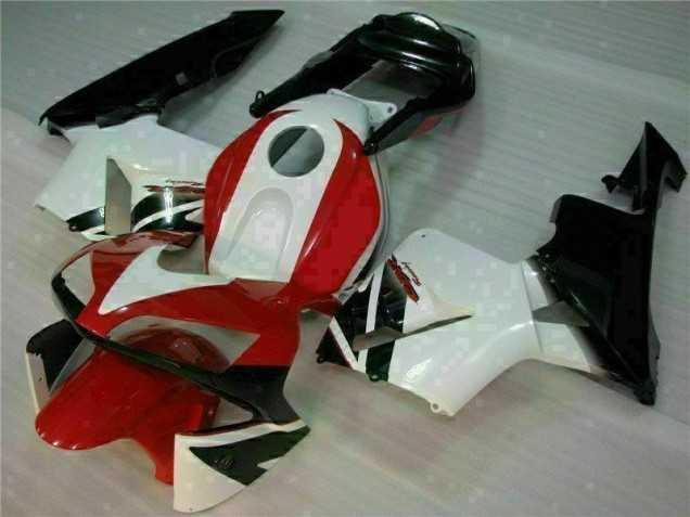 Abs 2003-2004 Red White Honda CBR600RR Bike Fairings