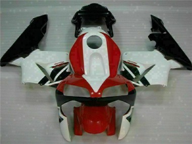 Abs 2003-2004 Red White Honda CBR600RR Bike Fairings