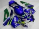 2003-2004 Blue Green Movistar Castrol Honda CBR600RR Motorbike Fairing