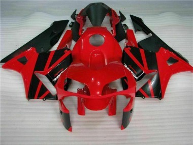 2003-2004 Red Black Honda CBR600RR Motorcycle Fairing Kit