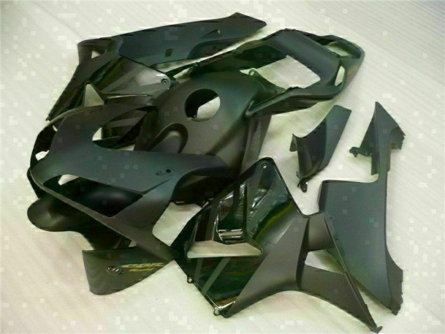 2003-2004 Matte Black Honda CBR600RR Motorcycle Fairings Kits