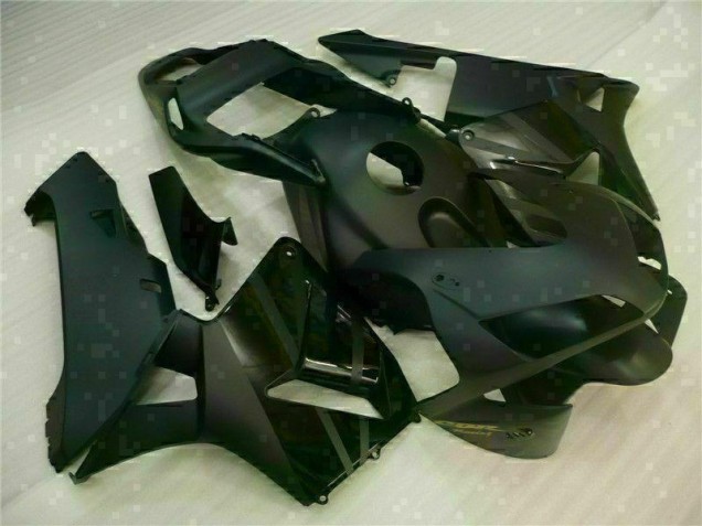 2003-2004 Matte Black Honda CBR600RR Motorcycle Fairings Kits