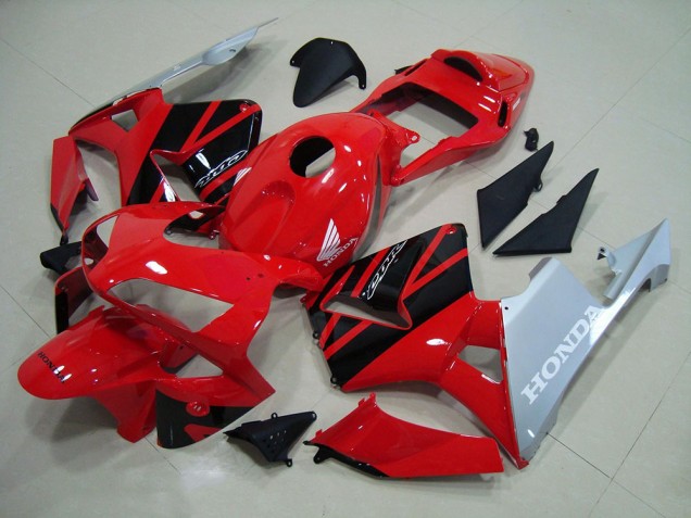 2003-2004 Red Silver Honda CBR600RR Motorcycle Bodywork