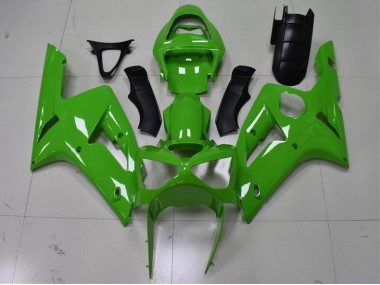 Abs 2003-2004 Green Kawasaki ZX6R Replacement Fairings